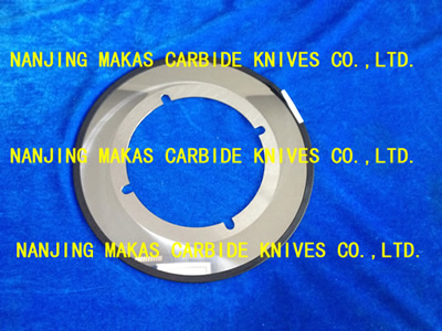 Fosber Tungsten Carbide Razor Slitter Blades Fosber Tungsten Carbide Razor Slitter Blades