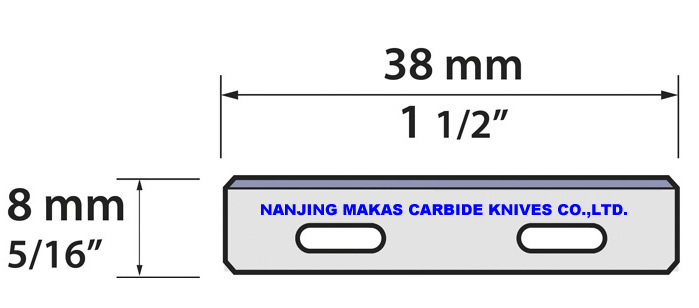 Tungsten Solid Carbide Injector Blades Tungsten Solid Carbide Injector Blades